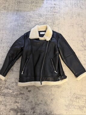 ASOS faux leather jacket